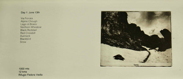 A Tramp in the Dolomites : Artist's Book