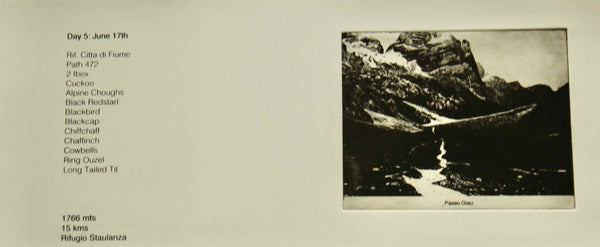 A Tramp in the Dolomites : Artist's Book