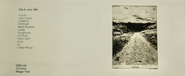 A Tramp in the Dolomites : Artist's Book