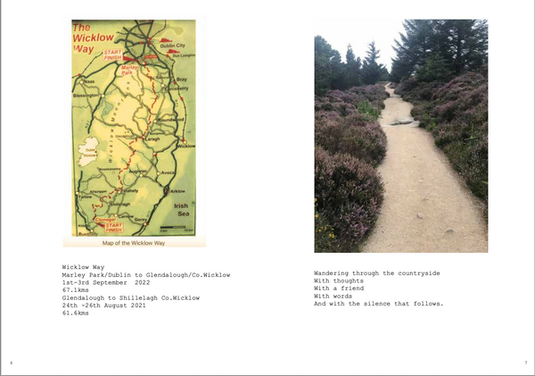 Dublin to Dursey E8. Giorraíonn beirt bóthar/Two shorten the road. Frieda Meaney and Barbara Jeffery